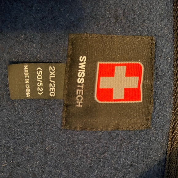 Swiss Tech 2XL Men’s Full Zip Sweater - Picture 2 of 2